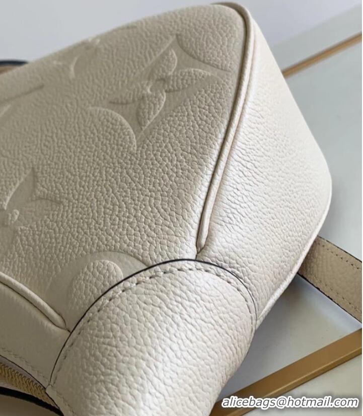 Super Quality Louis Vuitton BAGATELLE M46091 Creme White