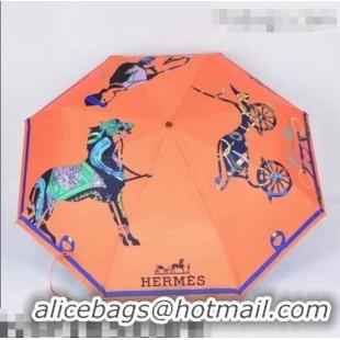 Top Quality Hermes Umbrella H9109 Orange 2021