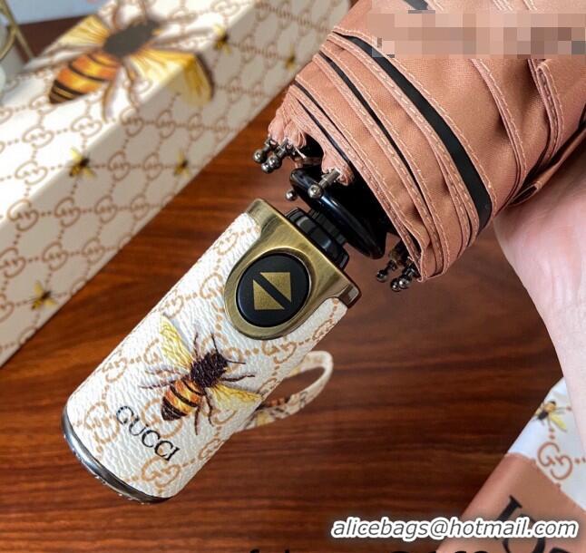 Free Shipping Promotional Gucci Bee Umbrella G0934 Brown 2022