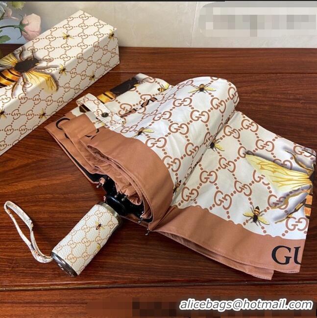 Free Shipping Promotional Gucci Bee Umbrella G0934 Brown 2022