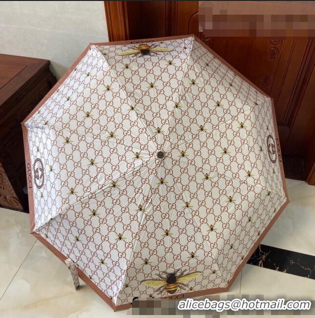 Free Shipping Promotional Gucci Bee Umbrella G0934 Brown 2022