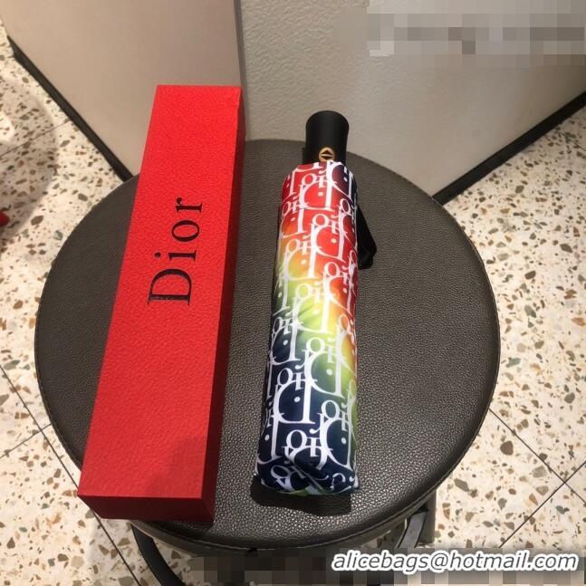 Famous Brand Dior Oblique Umbrella CD0936 Multicolor 2022