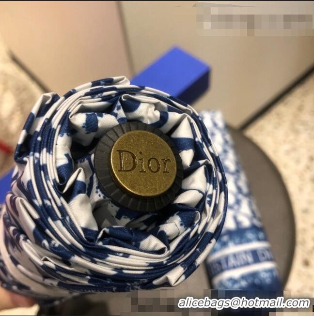 Well Crafted Dior Oblque Umbrella CD0937 Blue 2022