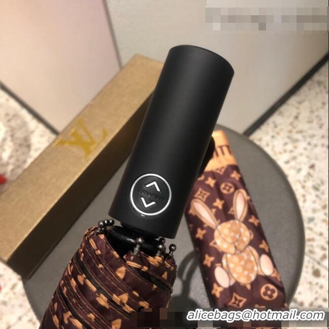 Top Grade Louis Vuitton Umbrella LV0942 Brown 2022