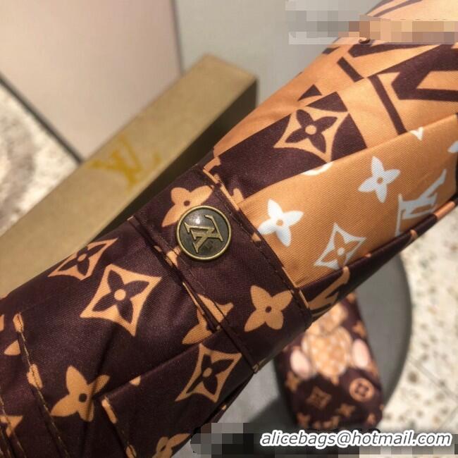 Top Grade Louis Vuitton Umbrella LV0942 Brown 2022