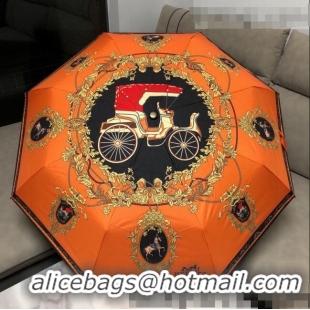 Super Quality Hermes Umbrella H0945 Orange 2022