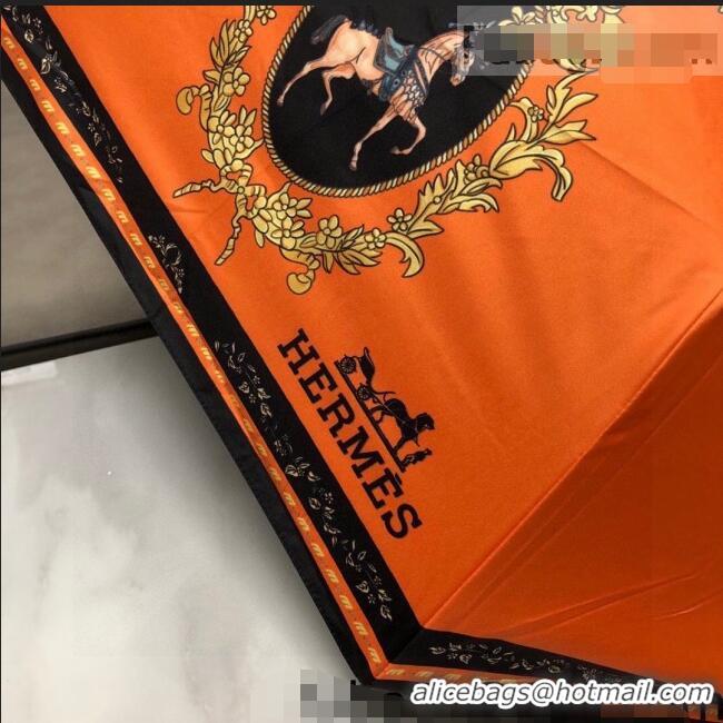 Super Quality Hermes Umbrella H0945 Orange 2022