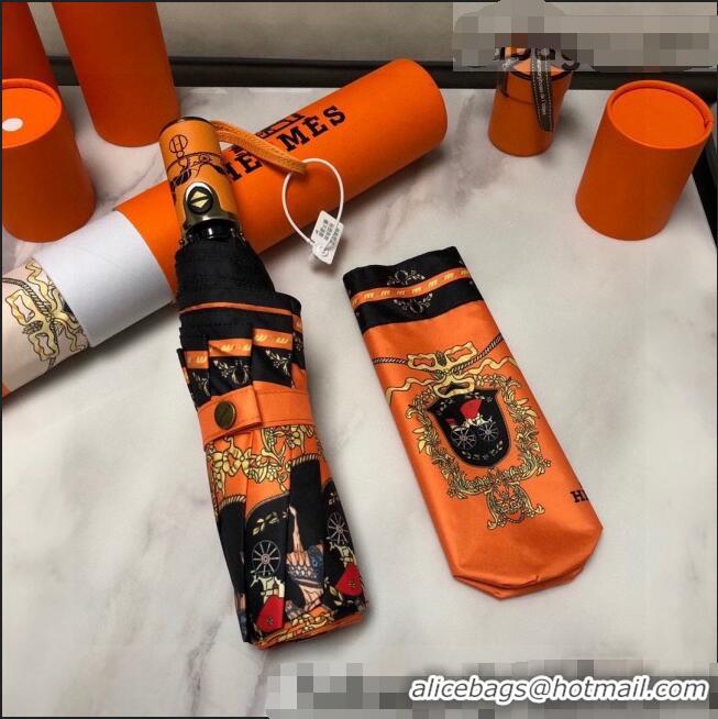 Super Quality Hermes Umbrella H0945 Orange 2022