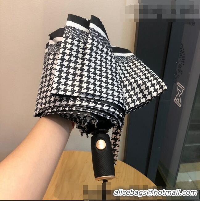 Original Cheap Dior Houndstooth Umbrella CD0952 Black 2022