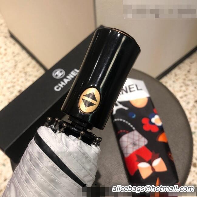  Promotional Chanel Umbrella CD0955 Black 2022