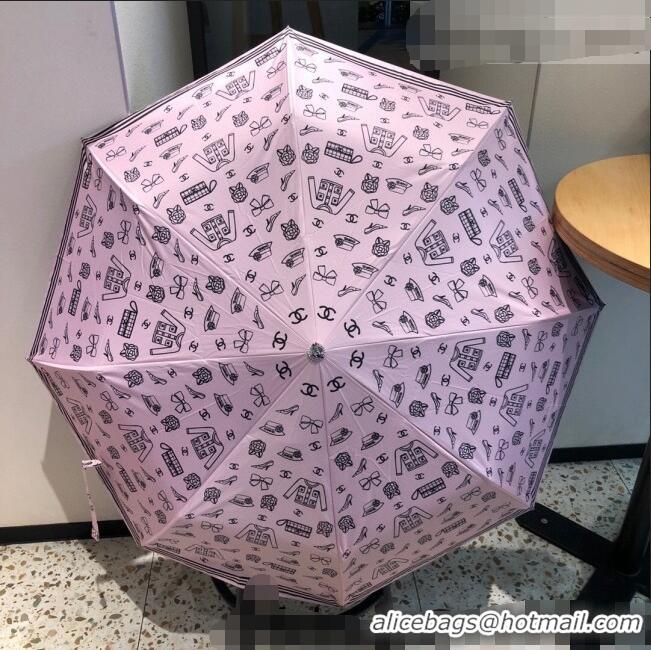 Low Cost Chanel Umbrella C0962 Pink 2022