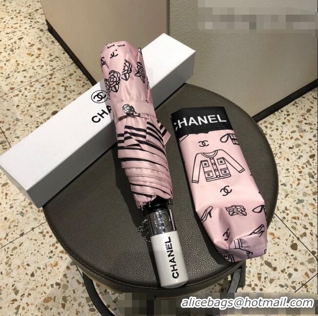 Low Cost Chanel Umbrella C0962 Pink 2022