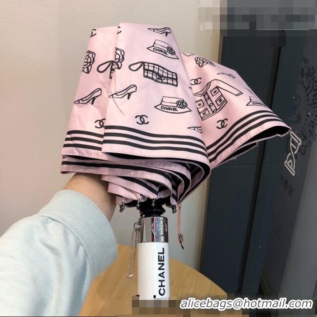 Low Cost Chanel Umbrella C0962 Pink 2022