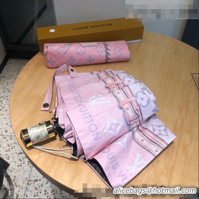 Good Quality Louis Vuitton Umbrella LV0964 Pink 2022