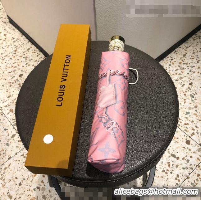 Good Quality Louis Vuitton Umbrella LV0964 Pink 2022