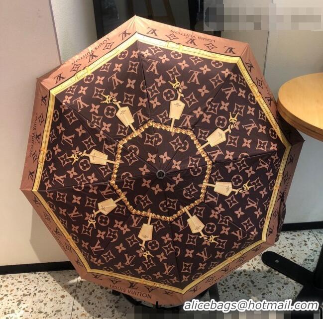 Famous Brand Louis Vuitton Umbrella LV0965 Brown 2022