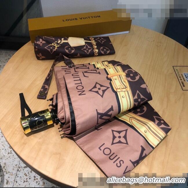 Famous Brand Louis Vuitton Umbrella LV0965 Brown 2022