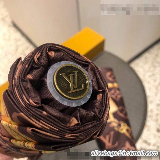 Famous Brand Louis Vuitton Umbrella LV0965 Brown 2022