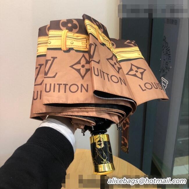 Famous Brand Louis Vuitton Umbrella LV0965 Brown 2022