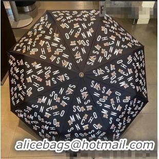 Shop Grade Moschino Umbrella M1006 Black 2022