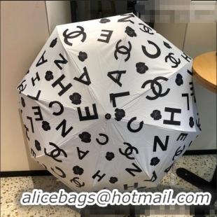 Pretty Style Chanel Umbrella C1009 White 2022