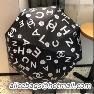 Grade Quality Chanel Umbrella C1010 Black 2022