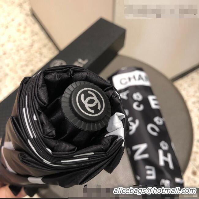 Grade Quality Chanel Umbrella C1010 Black 2022