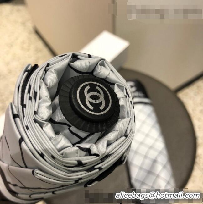 Most Popular Chanel Check Umbrella C1011 White 2022