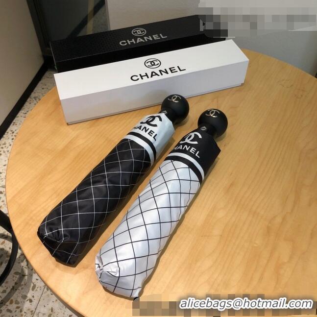 Most Popular Chanel Check Umbrella C1011 White 2022