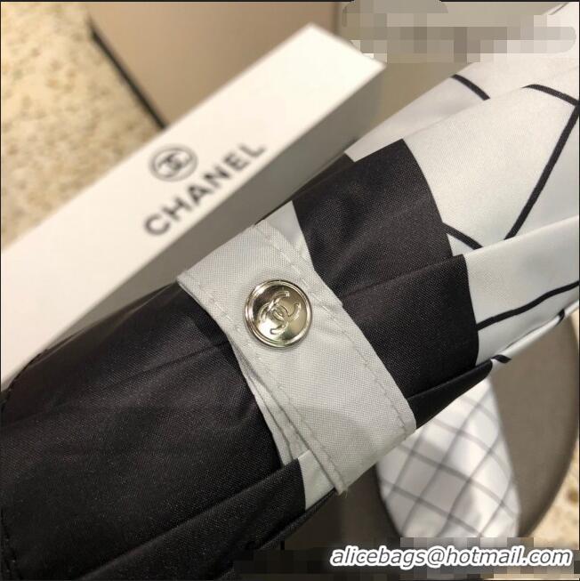 Most Popular Chanel Check Umbrella C1011 White 2022