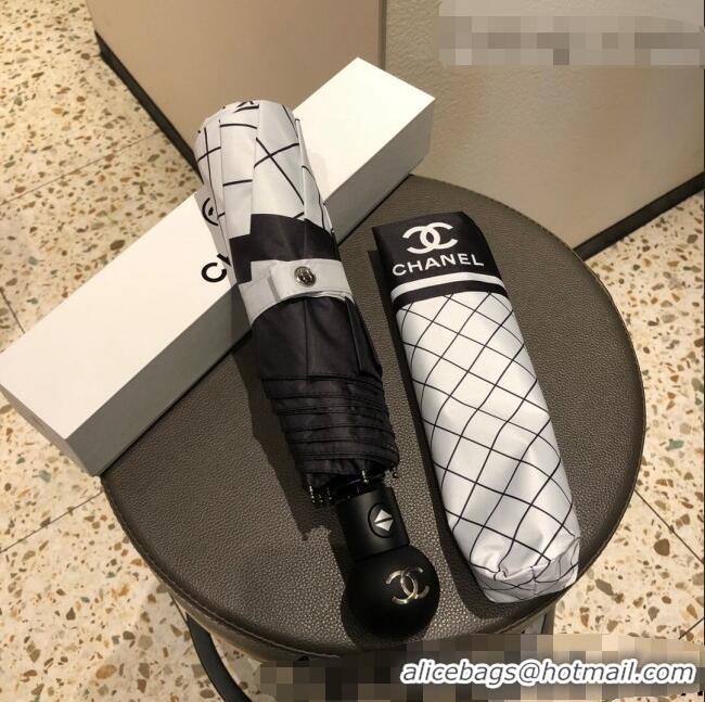 Most Popular Chanel Check Umbrella C1011 White 2022