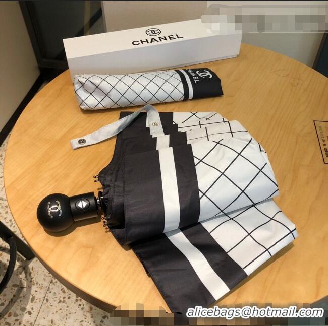 Most Popular Chanel Check Umbrella C1011 White 2022