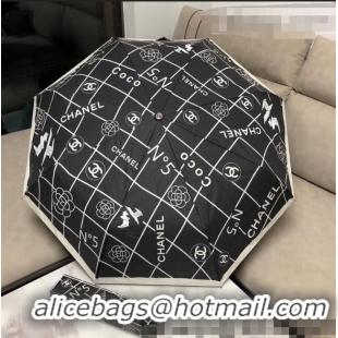 Affordable Price Chanel Umbrella C1016 Black 2022