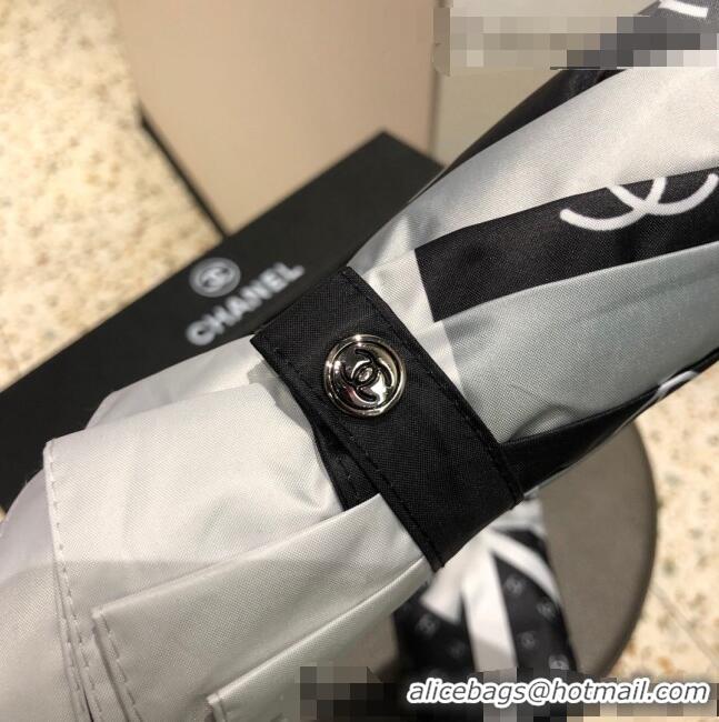 Super Quality Chanel Bow Umbrella C1021 Black 2022