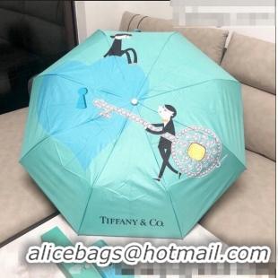 Good Product Tiffany Love Lock Umbrella Tiffany T1017 Blue 2022