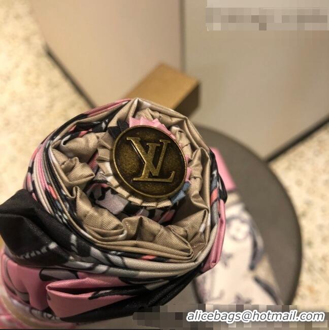 Top Grade Louis Vuitton Monogram Bloom Umbrella LV1023 Pink 2022