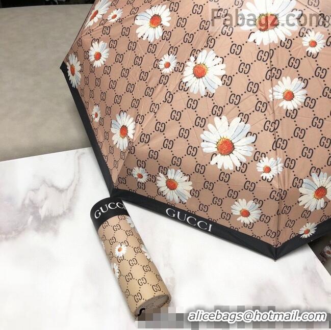 Fashion Discount Gucci Daisy Umbrella C1027 Brown 2022