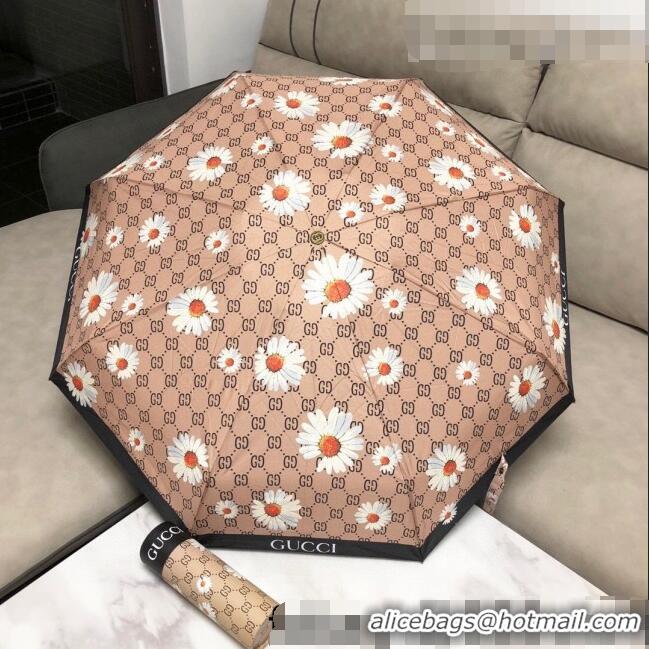 Fashion Discount Gucci Daisy Umbrella C1027 Brown 2022