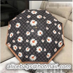 Reasonable Price Gucci Daisy Umbrella C1028 Black 2022