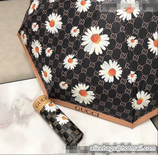 Reasonable Price Gucci Daisy Umbrella C1028 Black 2022