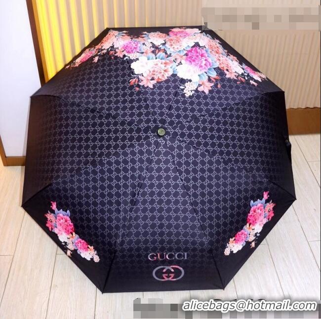 Low Cost Gucci Bloom Umbrella G1033 Black 2022