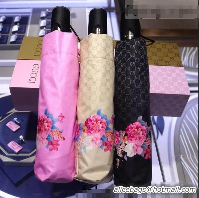 Low Cost Gucci Bloom Umbrella G1033 Black 2022