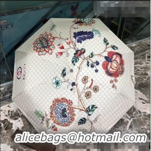 Super Quality Gucci Flower Umbrella G1036 Beige 2022