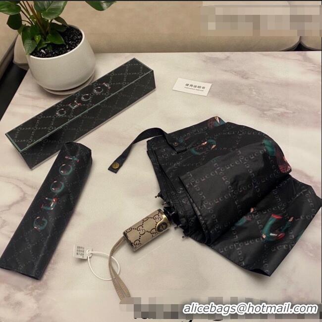 Promotional Gucci Umbrella G033154 Black 2022