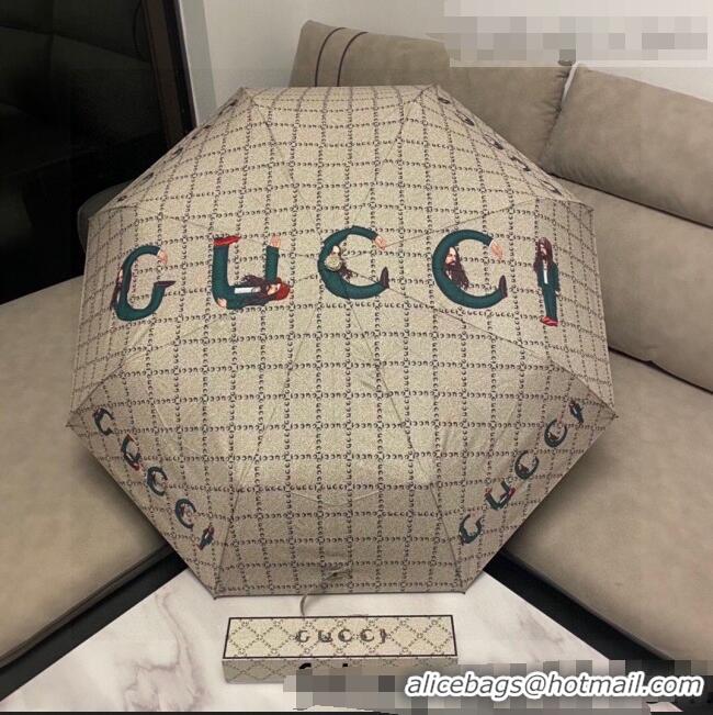 Top Grade Gucci Umbrella G033155 Beige 2022