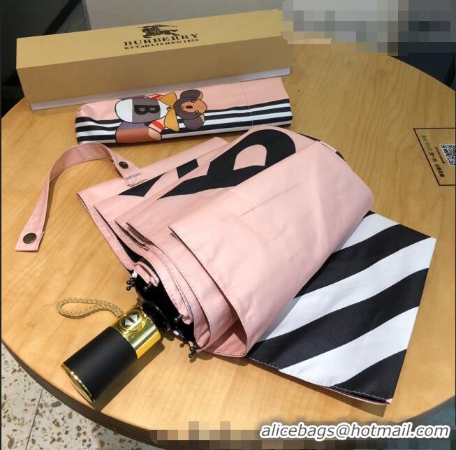 Famous Brand Burberry Umbrella B033160 Pink 2022