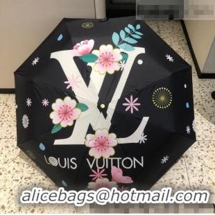 Spot Bulk Louis Vuitton Umbrella 033161 Black 2022