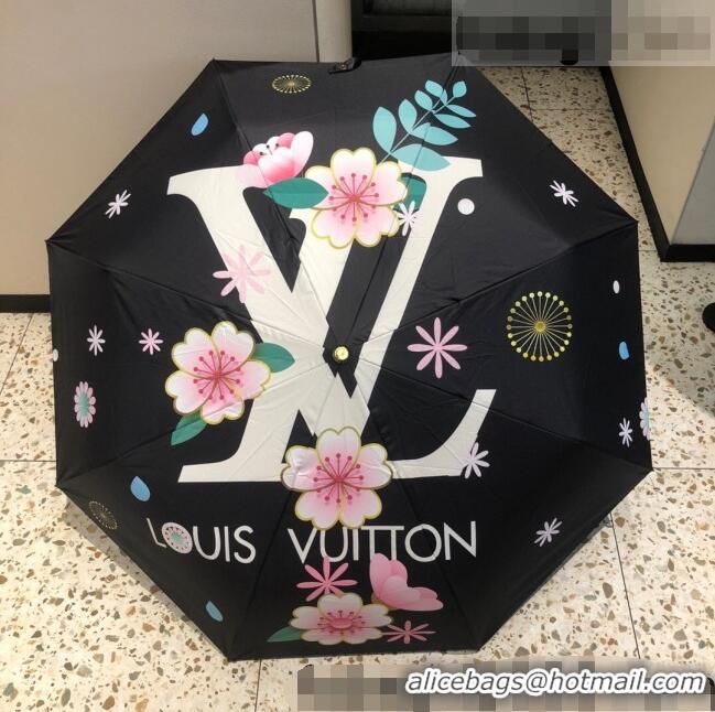 Spot Bulk Louis Vuitton Umbrella 033161 Black 2022