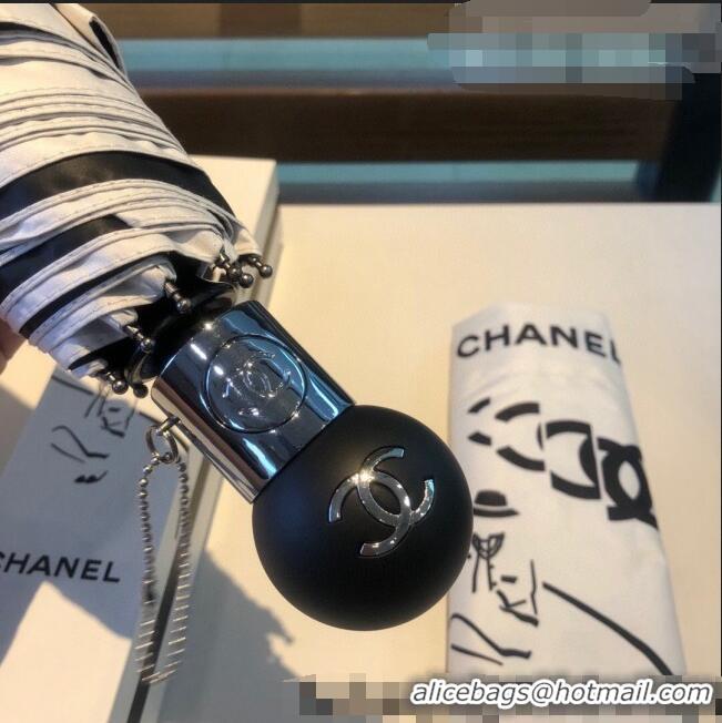 Top Quality Chanel CC Umbrella 040105 White 2022