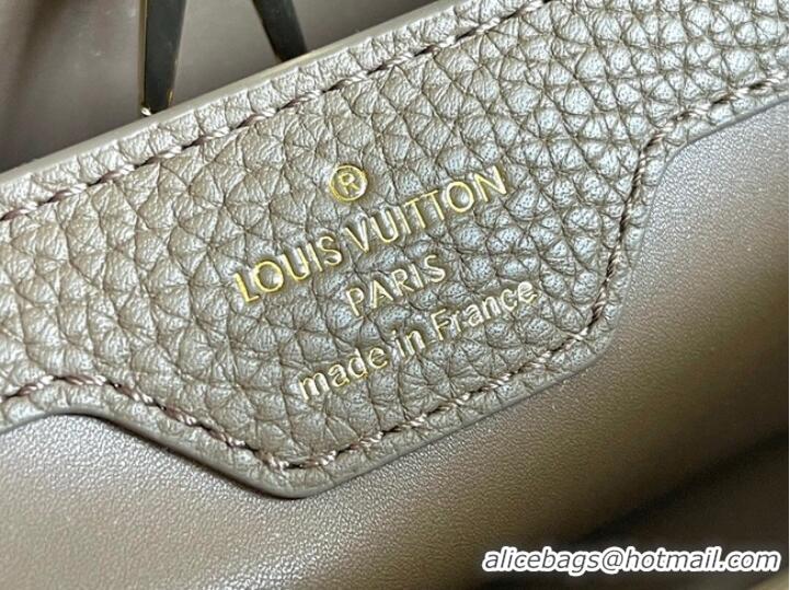 Good Product Louis Vuitton CAPUCINES MM M59516 Smokey Brown Green